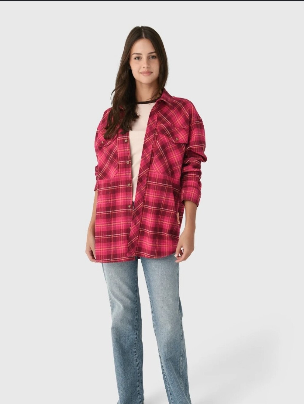 NWT Mother The Lazy Sunday Cotton Shirt
